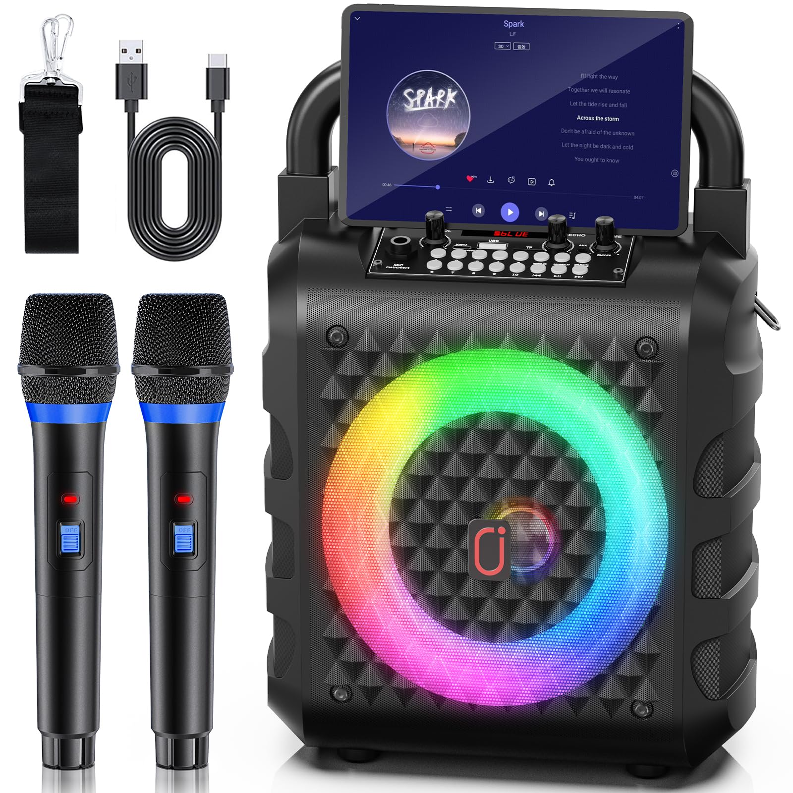 Amazon.com: Karaoke Machine with Upgraded 6.5